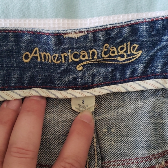 American Eagle Denim Mini Skirt - Picture 3 of 3